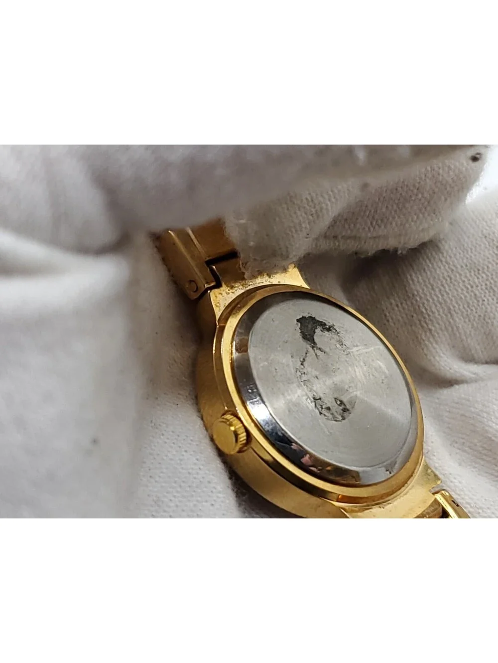 Da Vanci Quartz Watch Womens New Battery Gold Tone 23mm